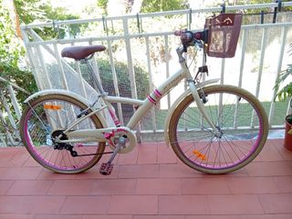 Bicicleta 24 B'TWIN mod Poply 500 para 9-12 años