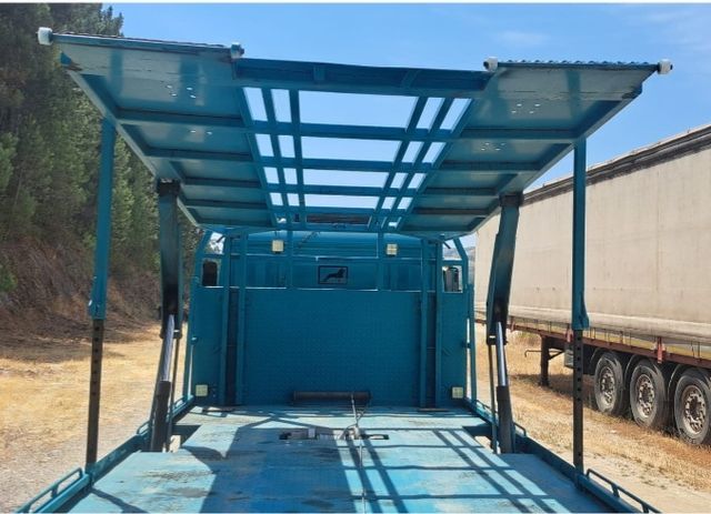 Piso elevable camión grua