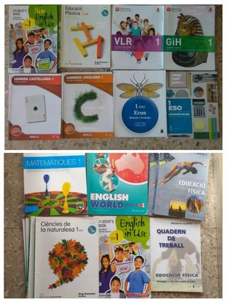 Libros 1 y 2 ESO