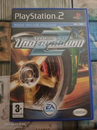 Carcasa Need for Speed Underground 2 PS2