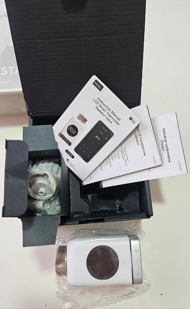 Valvola termostatica intelligente per radiatori