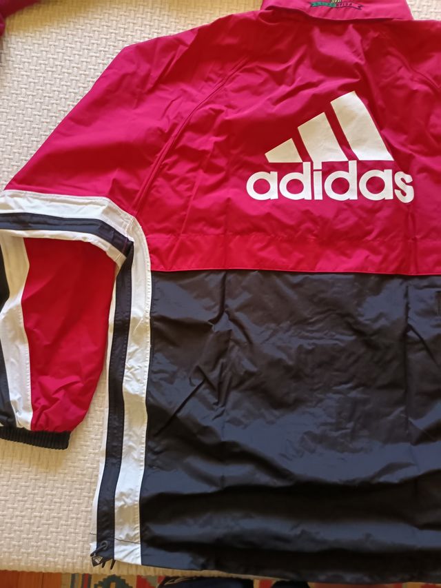 Chubasquero Adidas Benfica Rojo