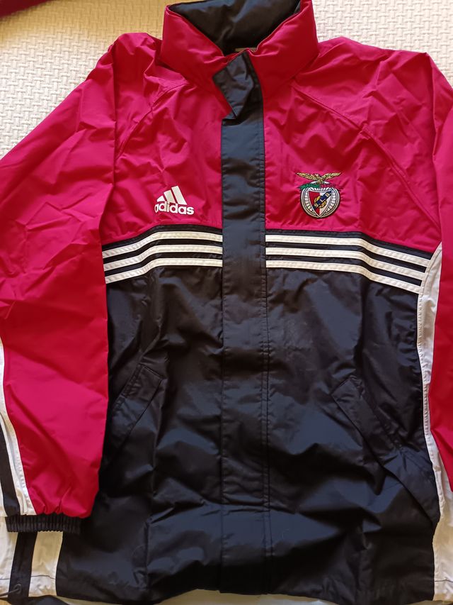Chubasquero Adidas Benfica Rojo