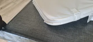 Minicuna Asalvo con protector y sábana