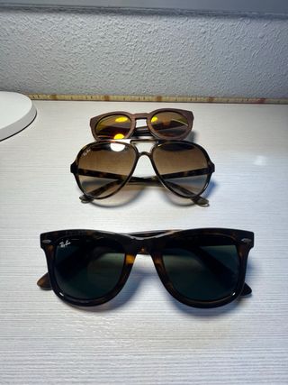 Ray-Ban RB2132 902 Wayfarer Gafas de Sol Marrón