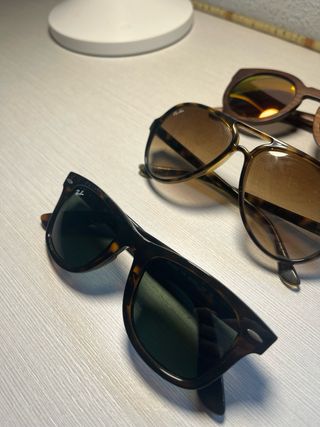 Ray-Ban RB2132 902 Wayfarer Gafas de Sol Marrón