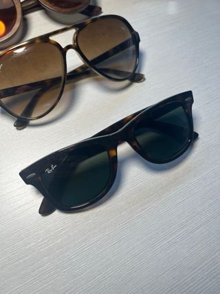 Ray-Ban RB2132 902 Wayfarer Gafas de Sol Marrón