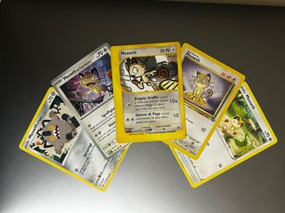 Carte Pokemon Meowth - Set 5 carte