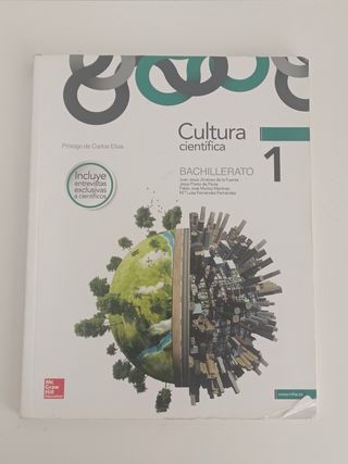 Libro Cultura científica 1° Bachillerato