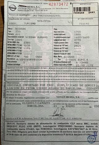 Nissan Murano para piezas. Ruedas nuevas