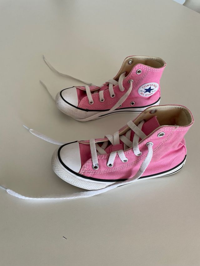 Zapatillas Converse All Star Bota Rosa Talla 31