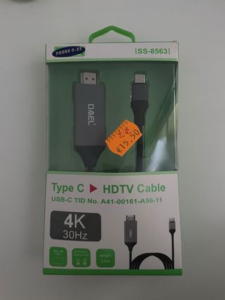 Cable DAEL Type C a HDMI 4K 30Hz