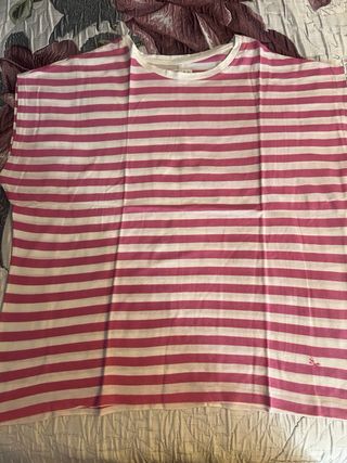 Lote 2 Camisetas Talla L Verde y Rosa