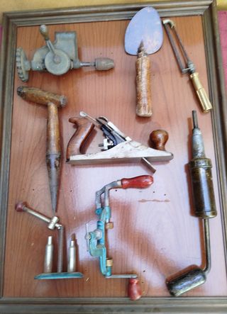 Herramientas antiguas de carpintería