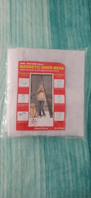 Cortina Magnética Antimosquitos Puerta
