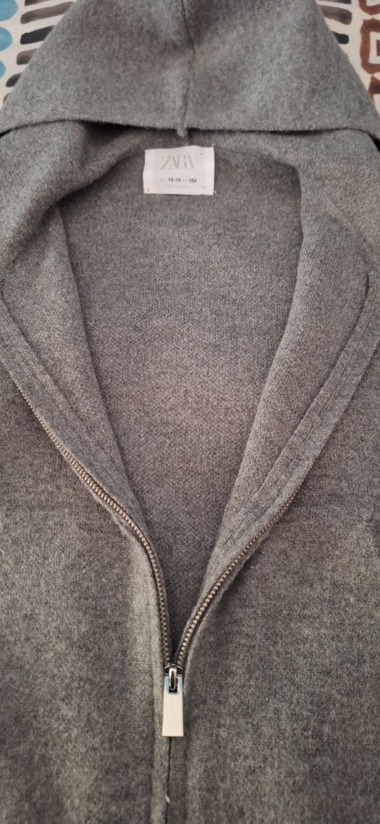 Chaqueta Zara Kids Niña Gris 14 Años