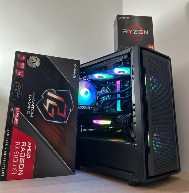 PC Gaming Ryzen 9 5900XT 32GB RX 6800XT 16GB