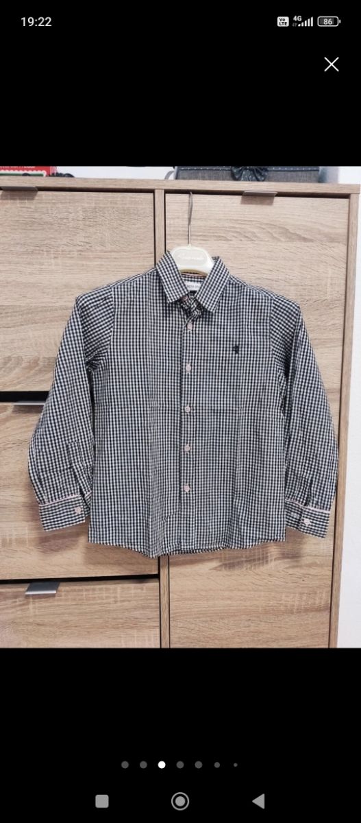 Camisa cuadros Pili Carrera Talla 6-7