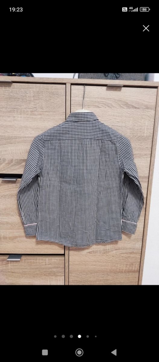 Camisa cuadros Pili Carrera Talla 6-7