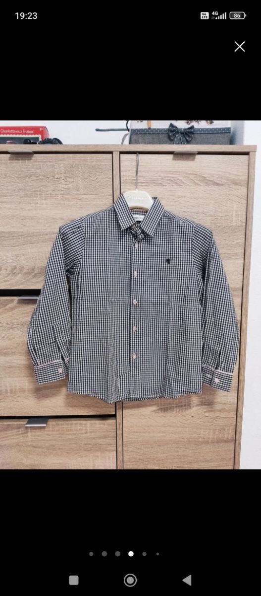 Camisa cuadros Pili Carrera Talla 6-7