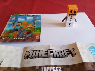 Figura Minecraft Toppeez Muñeco de Nieve
