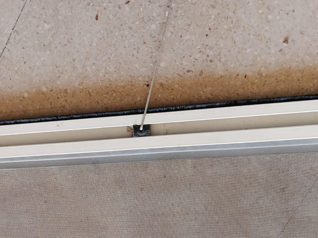 Mosquitera enrollable aluminio