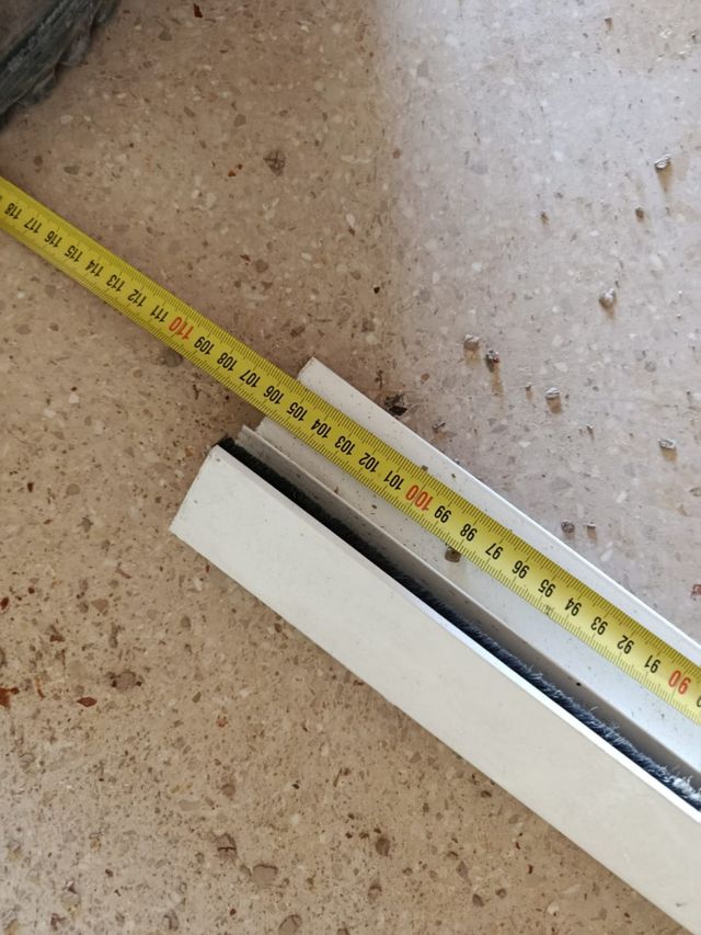 Mosquitera enrollable aluminio