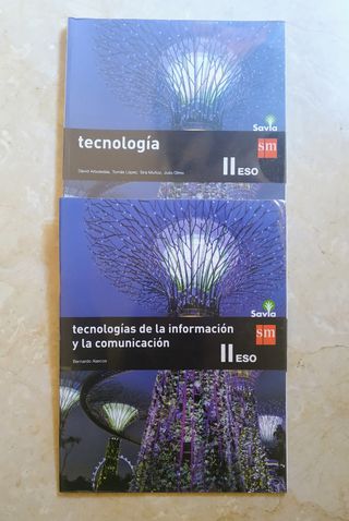 Libros Tecnología II - 3 ESO Savia - SM