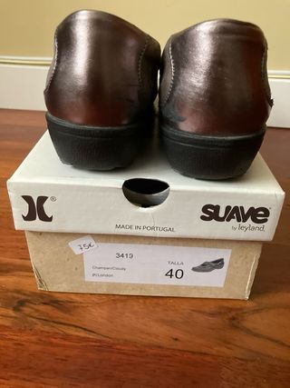 Zapatos Suave Mujer, plantilla extraible, cómodos