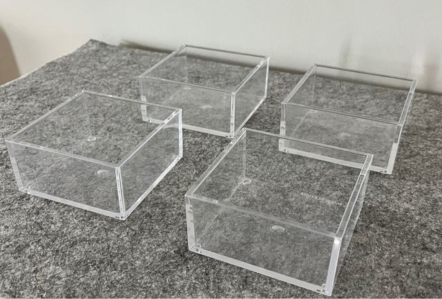 Set 4 Cajas Organizadoras Metacrilato