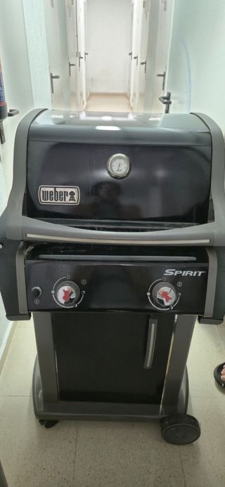 Barbecue Spirit nero e argento