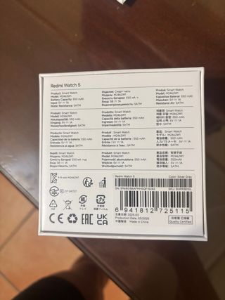 Xiaomi Redmi Watch 5 Plata