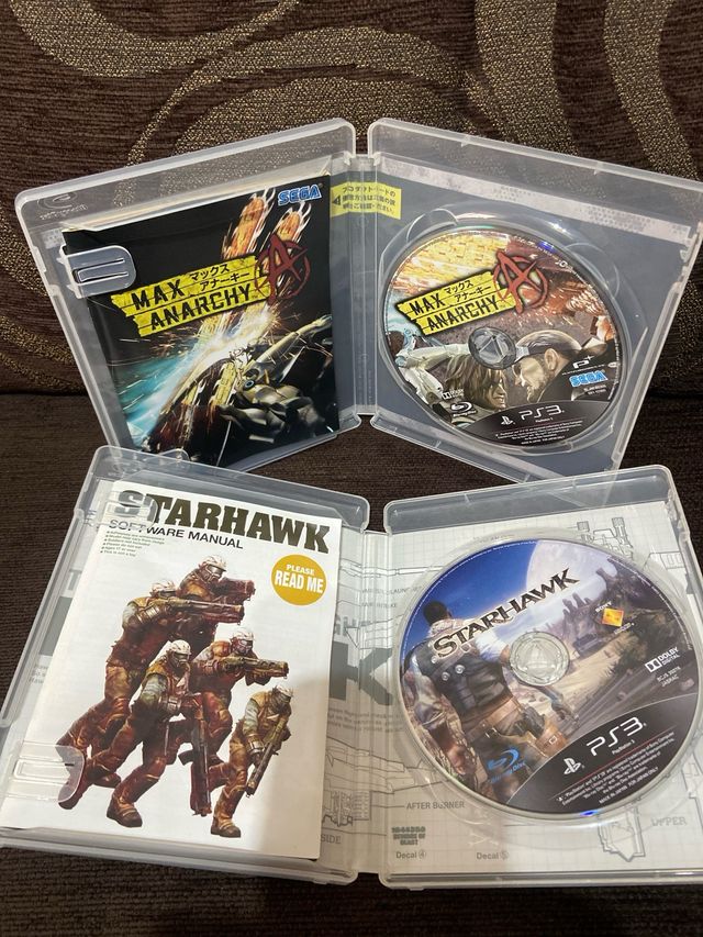 Max Anarchy e Starhawk PS3 Japonês