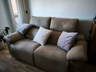 Conjunto Sofás 3+2 plazas.
