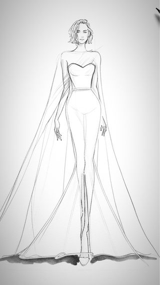 vestidos y capas de novia a medida 