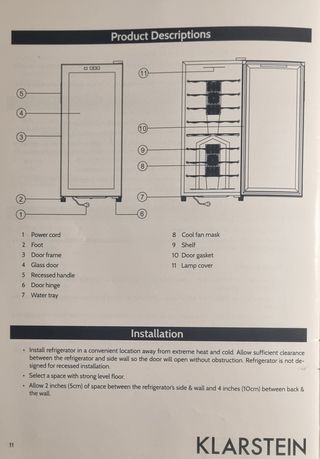 Cantinetta Vino Klarstein Vivo Vino