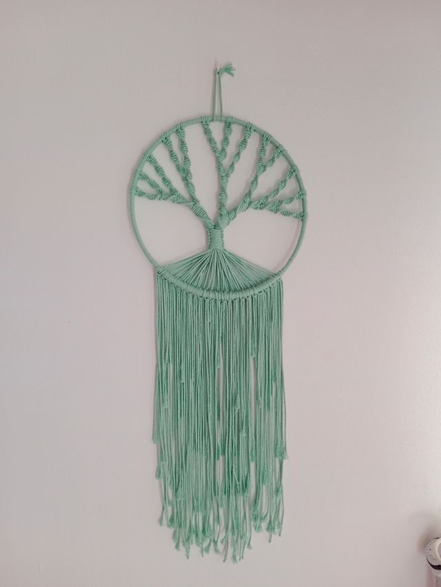 Árbol de la vida macramé