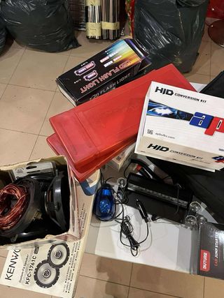Lote Accesorios Coche Porsche y Más