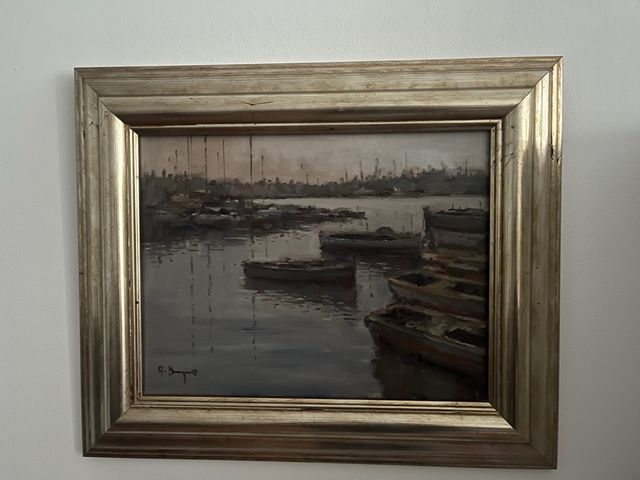 Óleo Antonio Borreguero