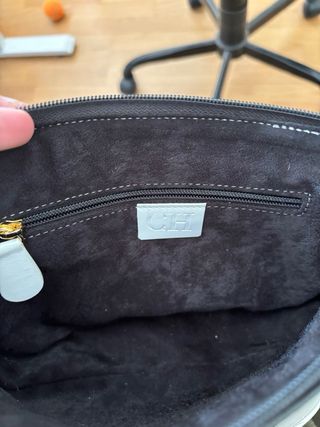 Bolso Carolina Herrera CH Negro y Blanco