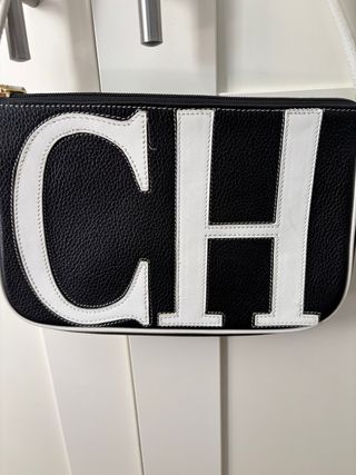 Bolso Carolina Herrera CH Negro y Blanco