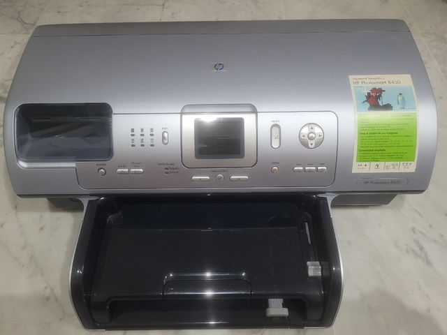 Impresora HP Photosmart 8450 Plata