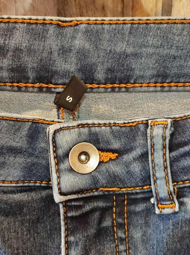 Pantalón skinny tejano Calzedonia azul