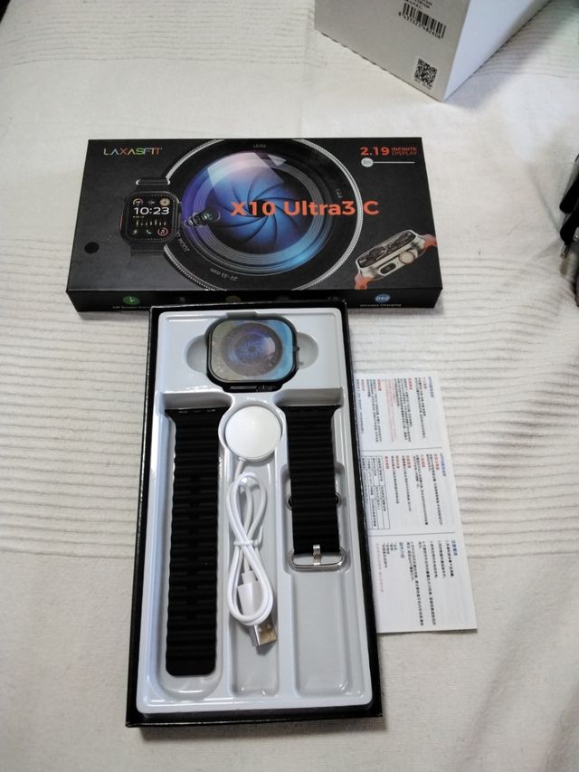 Smartwatch LAXASFIT X10 Ultra3 C nero/argento