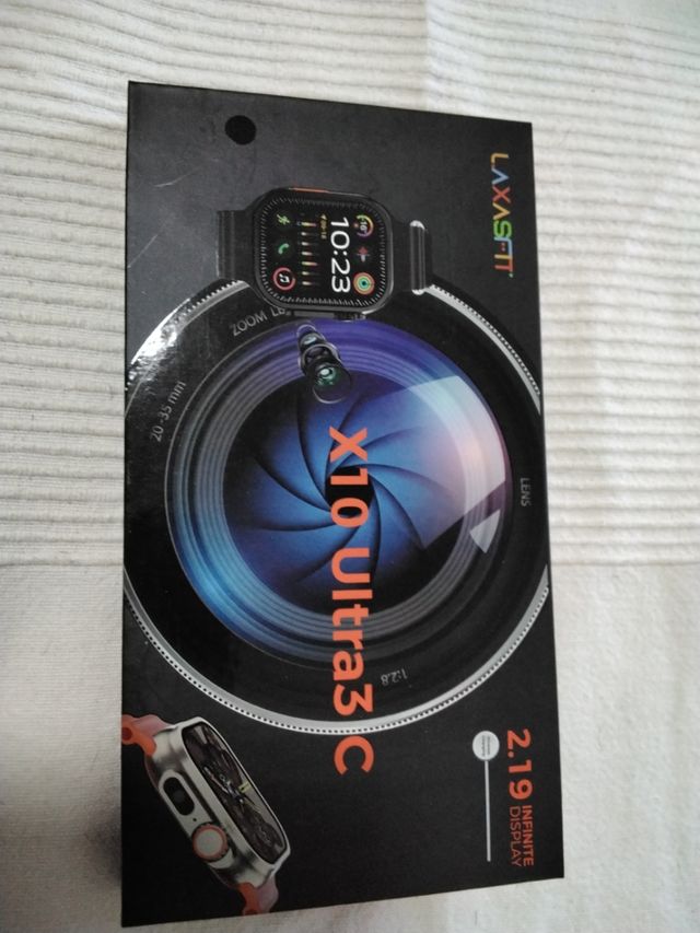 Smartwatch LAXASFIT X10 Ultra3 C nero/argento