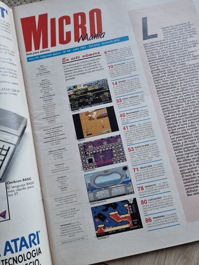 REVISTA MICROMANIA N°38