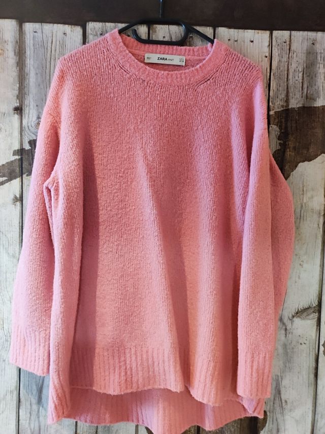 Jersey rosa Zara Knit