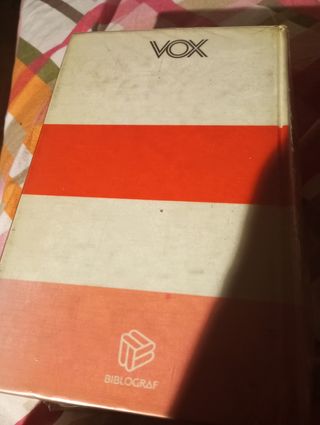 Diccionario grande  lengua  española vox. Graficos
