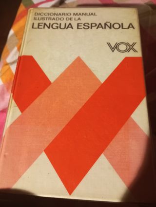 Diccionario grande  lengua  española vox. Graficos