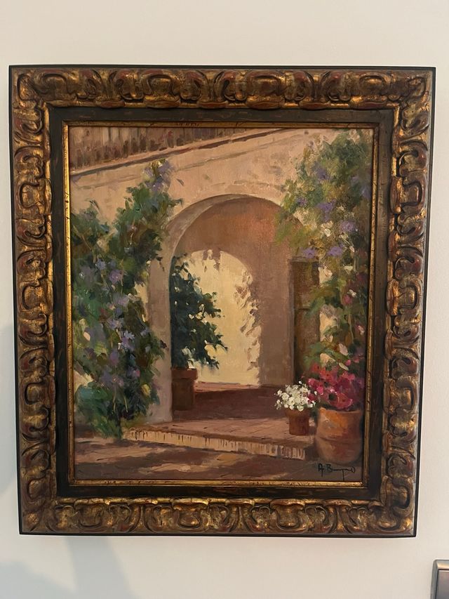 Óleo Antonio Borreguero